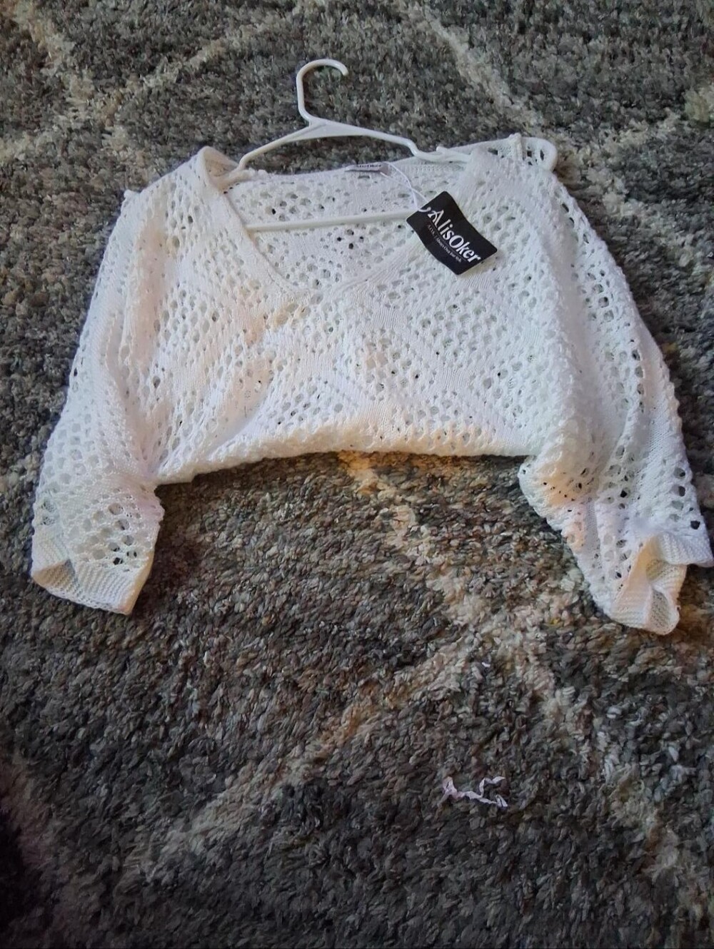 Open Knit Top - Picture 3 of 5
